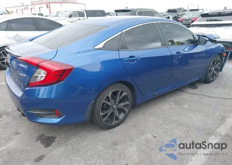 2021 Honda Civic Sport from USA, damaged, VIN 2HGFC2F82MH517796